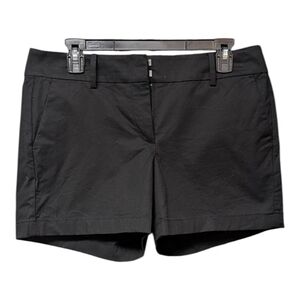Cotton Blend Chino Shorts, Ann Taylor City Short Black